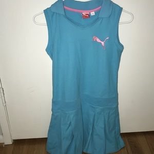 light blue tennis dress